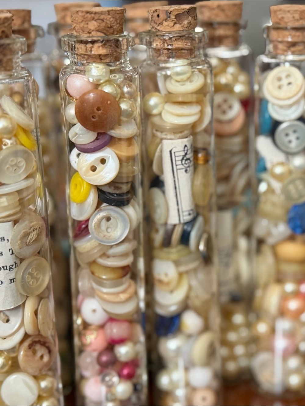 Anthropology Vintage Buttons & Beads Capsule 
Makes A Great Sentimental Gift